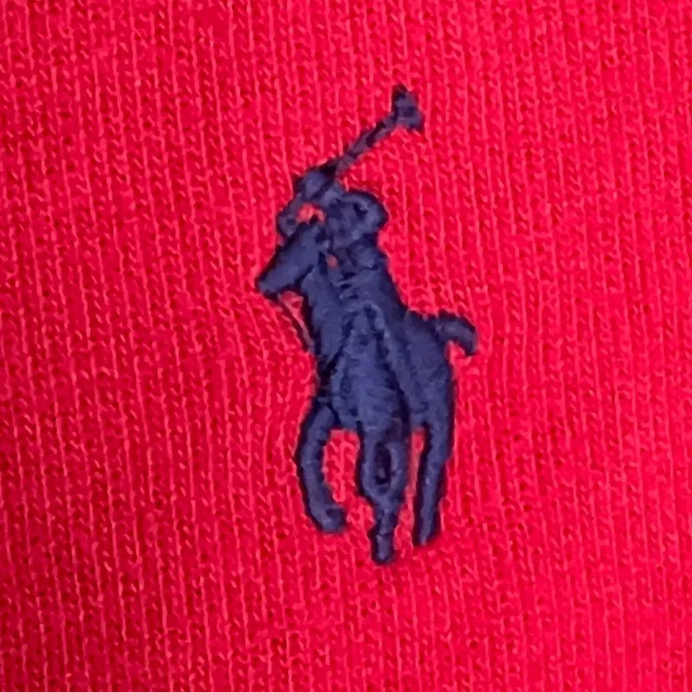 🔥🔥 POLO RALPH LAUREN Red Crewneck‎ Lighter weight Sweatshirt Mens XL - PERFECT